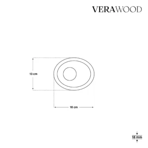 Çay/Kahve Bardağı Altlığı Sunum Tabağı