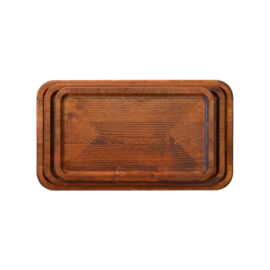 Ahşap Tepsi Köşeli Set (3’lü Set)