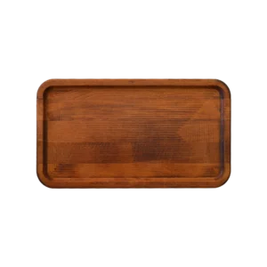 Ahşap Tepsi Köşeli Büyük Boy