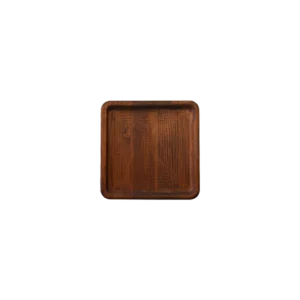 Kare Küçük Boy Ahşap Sunum Tabağı