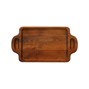 Ahşap Tepsi Kulplu Büyük Boy