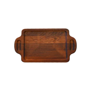 Ahşap Tepsi Kulplu Orta Boy