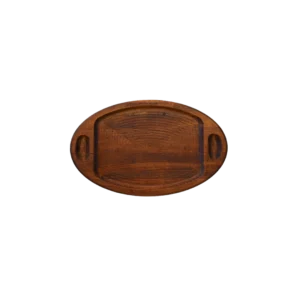 Ahşap Tepsi Oval Mini