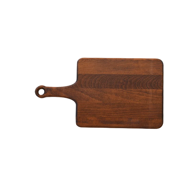 Ahşap Kesme Tahtası Kulplu Orta Boy