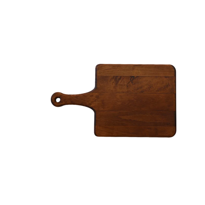 Ahşap Kesme Tahtası Kulplu Küçük Boy