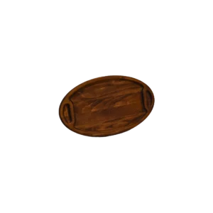 Ahşap Tepsi Oval Büyük Boy