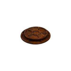 6 Bölmeli (2'li Set) Ahşap Sunum Tabağı