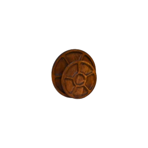 6 Bölmeli (2'li Set) Ahşap Sunum Tabağı