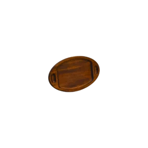 Ahşap Tepsi Oval Mini