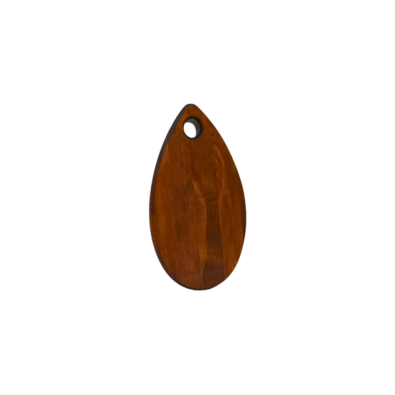 Ahşap Kesme Tahtası Su Damlası Büyük Boy