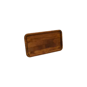 Ahşap Tepsi Köşeli Büyük Boy