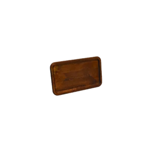 Ahşap Tepsi Köşeli Küçük Boy