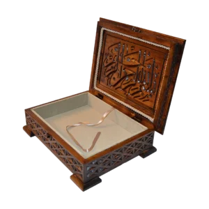 Dekoratif Ahşap Kuran Kutusu Rahle Boy