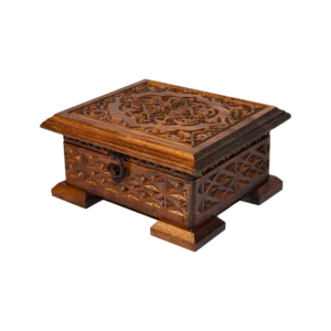 Dekoratif Ahşap Kuran Kutusu Cep Boy