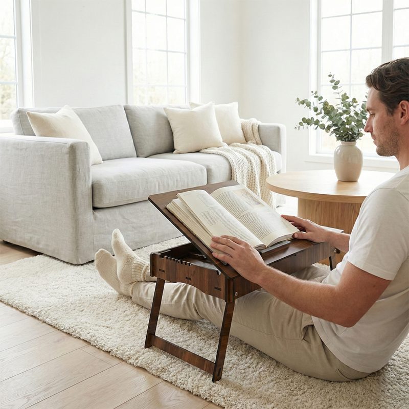 Ayarlanabilir Çalışma Sehpası (Bölmeli)