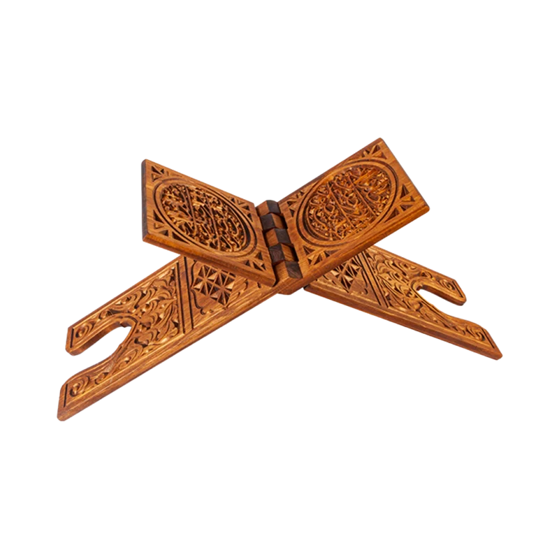 Oymalı Ahşap Rahle (Büyük)