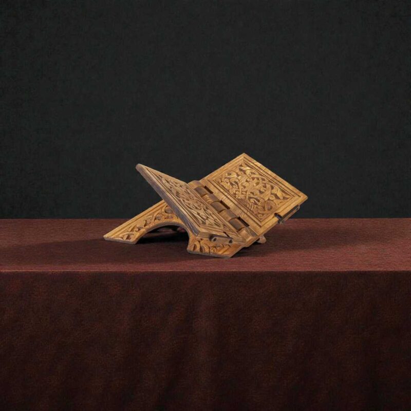 Dekoratif Ahşap Masaüstü Rahle