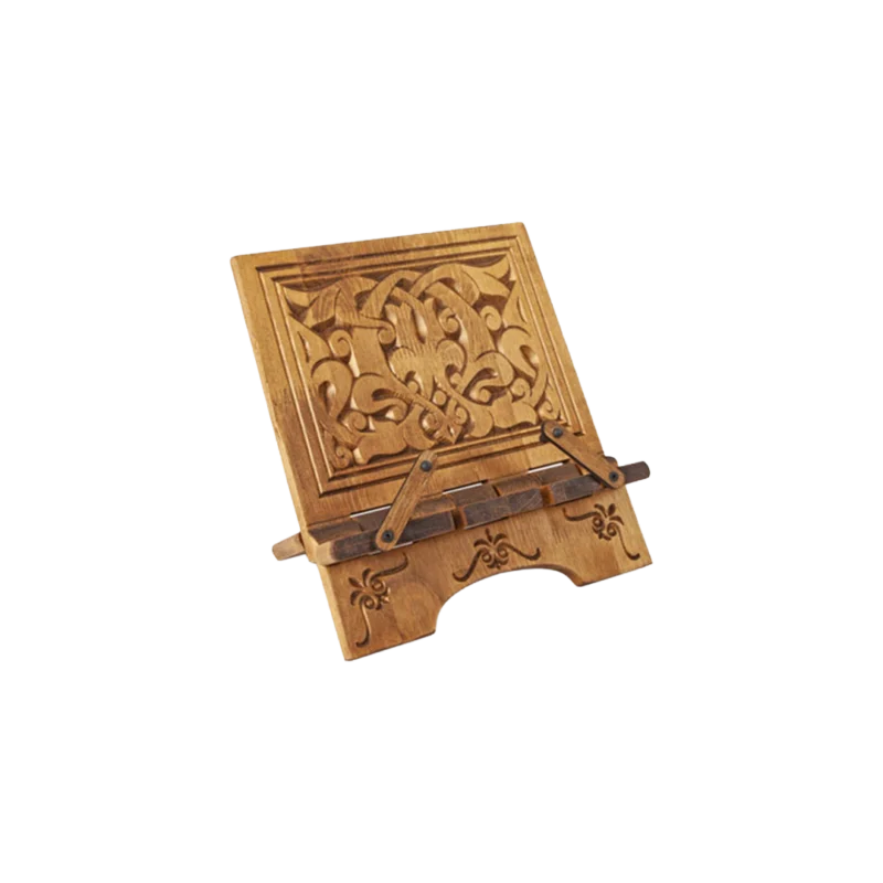 Dekoratif Ahşap Masaüstü Okuma Standı