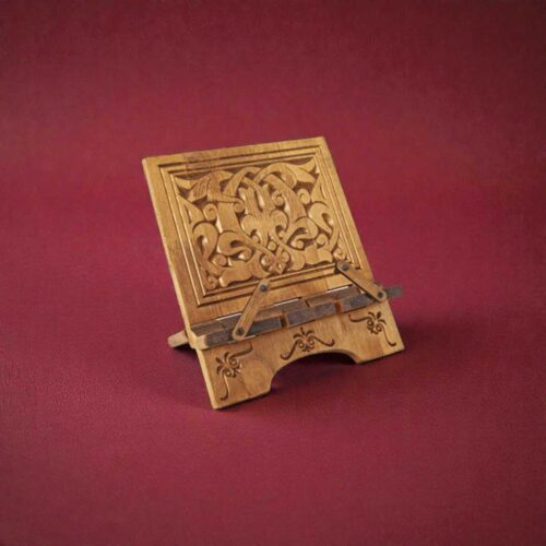 Dekoratif Ahşap Masaüstü Okuma Standı