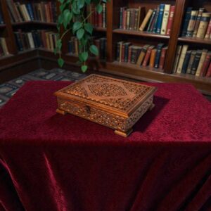 Dekoratif Ahşap Kuran Kutusu Büyük Boy