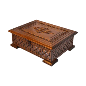 Dekoratif Ahşap Kuran Kutusu Orta Boy