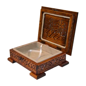 Dekoratif Ahşap Kuran Kutusu Çanta Boy