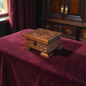 Dekoratif Ahşap Kuran Kutusu Cep Boy